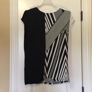 Women’s Sleeveless Color Block Worthington Blouse